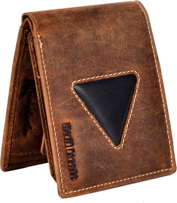 

Bull Kraft Men Casual, Formal Brown, Black Genuine Leather Wallet(6 Card Slots), Black-09;brown-05