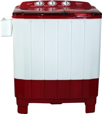 Daenyx 6.8 kg Semi Automatic Top Load White, Maroon(DWS68BR)   Washing Machine  (Daenyx)
