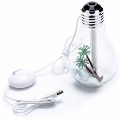 

Seaspirit Seven Color Bulb Humidifier Night Light and Creative Mini Usb Home Mute Humidifier Portable Room Air Purifier Portable Room Air Purifier(Multicolor)
