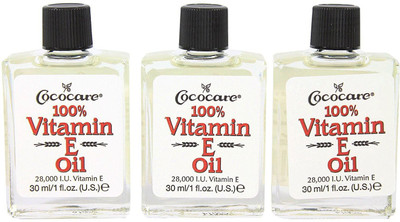 

Cococare 100% Vitamin E Oil - 1 oz - Pack of 3(30 ml)