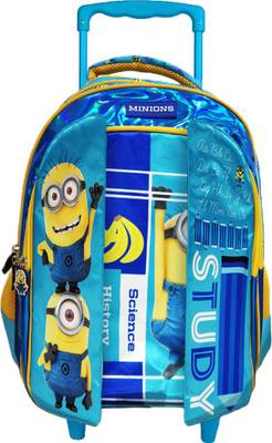 MINIONS Study Flap 41cm Trolley Primary Primary 1st 4th Std