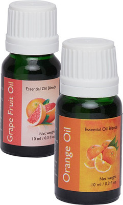 

Nchant Set of 2 Orange and Grapefruit Essential Oils 2 x 10ml(20 ml)