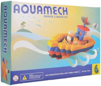 Peacock Aquamech Smart Blocks(Multicolor)