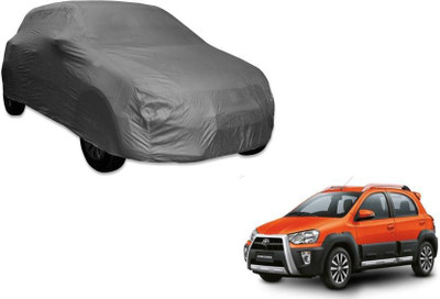 Gromaa Car Cover For Mahindra TUV300 (With Mirror Pockets)(Grey)