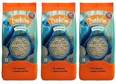 

Truefarm Organic Oats(750 g, Pouch, Pack of 3)