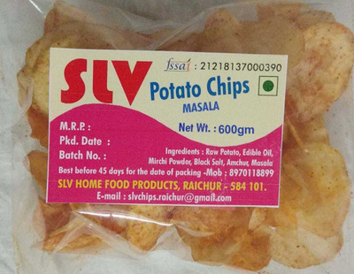 

SLV Home Food Products Hot and Spicy Masala Chips Chips(600 g)