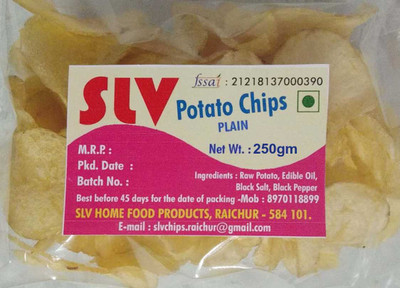 

SLV Home Food Products Spicy Potato Chips Chips(250 g)