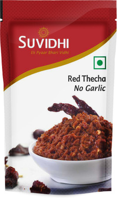 

Suvidhi Red Thecha No Garlic Chutney Paste(100 g)