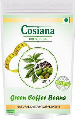 

cosiana Pure 100% Organic Green Coffee Beans powder for Weight Loss Instant Coffee 500gm Instant Coffee 500 g