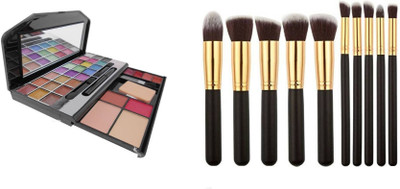 

Ladymode Makeup Brush And kiss beauty 9244 Makeup Kit(Set of 2)