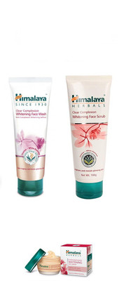 

Himalaya clear complexion face WASH, clear complexion face scrub, clear complexion face cream(Set of 3)