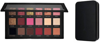 

Ladymode Rose Gold Edition Eyeshadow Palette - 18 Shades And . Brush Set(Set of 2)