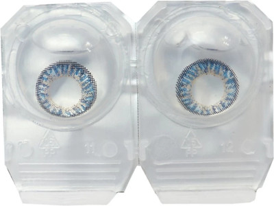 

teenager Teencon92 Yearly Contact Lens(0.00, Dark Blue, Pack of 1)