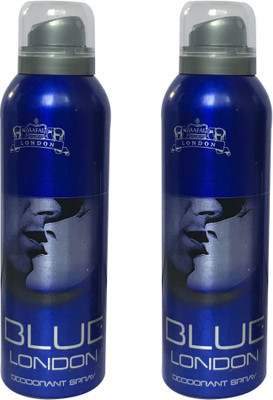 

LONDON BLUE ( PACK OF 2) Deodorant Spray - For Men & Women(200 ml, Pack of 2)