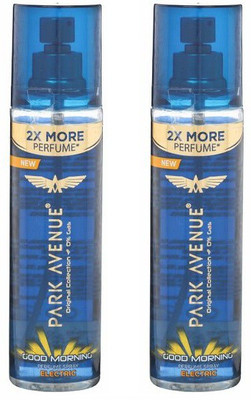 

Park Avenue Good Morning Electric Body Spray - For Men & Women(270 ml, Pack of 2)