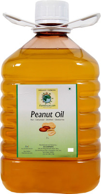 

iFarmerscart Groundnut | Peanut Oil Groundnut Oil Plastic Bottle(3 L)