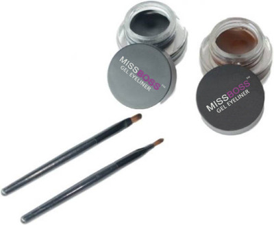 

Miss Boss hb gel eyeliner with brush 6 g (black, white) 6 g(black)