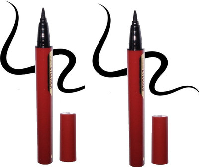 Gabbu QUICK DRYING LIQUID PEN EYELINER COMBO 2.4 g(BLACK)