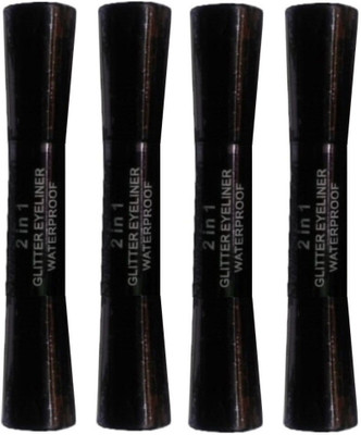 Gabbu PERFECTLY CURVED OUTLINE GLITTER EYELINER 40 ml(BLACK)
