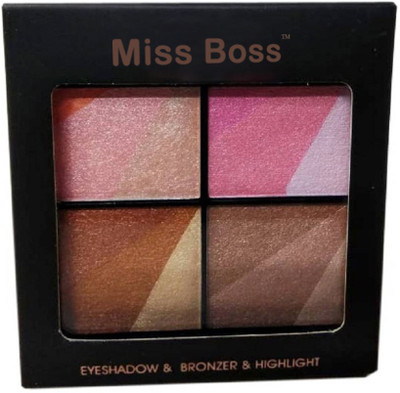 Miss Boss Palette Eyeshaow & Bronzer & Highlighter-03 12 g 12 g(multicolor)