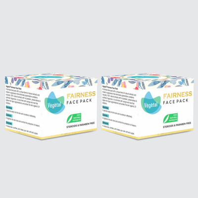 

Vegetal Fairness Face Pack (Pack Of 2)(50 g)
