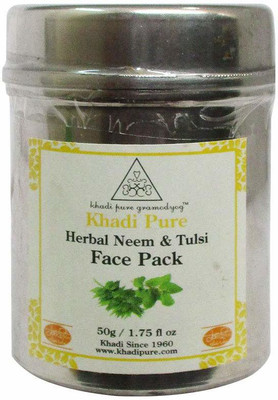 

Khadi Pure Herbal Neem & Tulsi Face Pack - 50g(50 g)