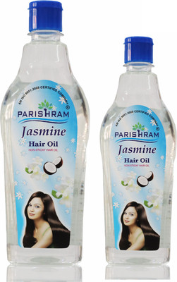 Parishram Jasmin Coconut Hair oil (185,100 ml) Hair Oil(185 ml)