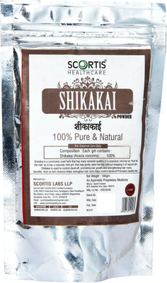 

SCORTIS 100% Pure Shikakai Powder (Pack of 3- 100 g)(300 g)