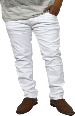 Stylo Fashion Garments Regular Men White Jeans
