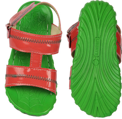 

Footfun by Liberty Boys Sling Back Strappy Sandals(Pink