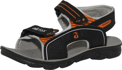 

Airfax Boys & Girls Slip-on Sports Sandals(Black
