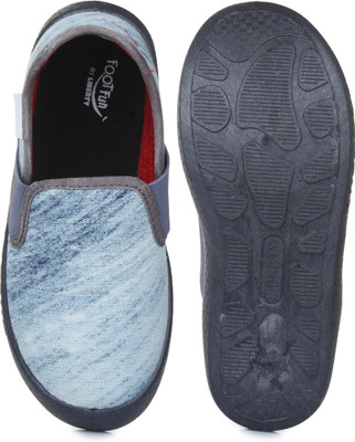 

Footfun Boys Slip on Moccasins(Grey
