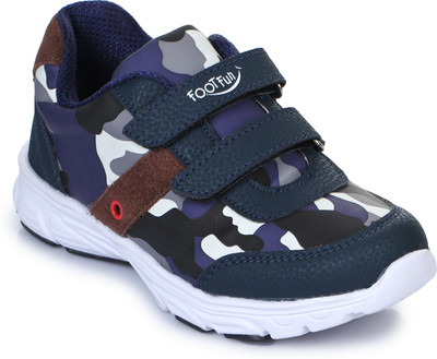

Liberty Boys Slip on Running Shoes(Multicolor, Blue