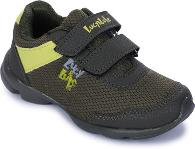 

Footfun by Liberty Boys Velcro Sneakers(Black