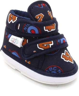 

Chiu Boys & Girls Velcro Casual Boots(Blue