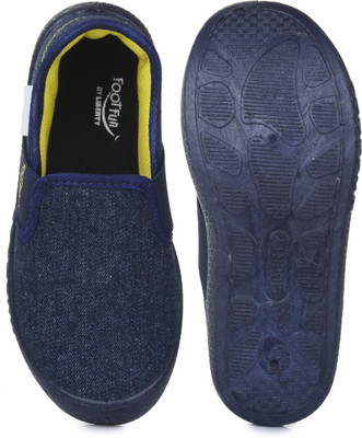 

Footfun Boys Slip on Moccasins(Blue, N.blue