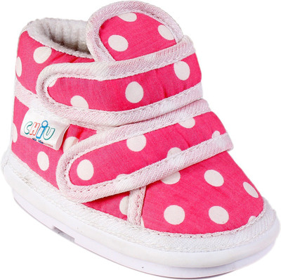 

Chiu Boys & Girls Velcro Casual Boots(Pink