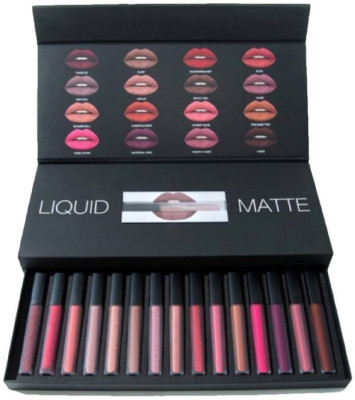 

Miss Boss 16 NEW SHADES LONG LASTING MATTE FINISH(multicolor)