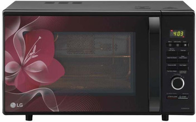 LG 28 L Convection Microwave Oven(MJ2886BWUM.DBKQILN, Black)