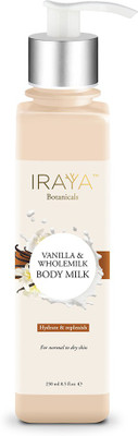 

Iraya VANILLA & WHOLEMILK BODY MILK(250 ml)