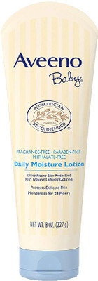 

Aveeno Baby Daily Moisture Lotion Fragrance Free 8 Ounce (Pack Of 2)(227 g)