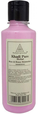 

Khadi Pure Herbal Rose & Honey Moisturizer - 210ml(210 ml)