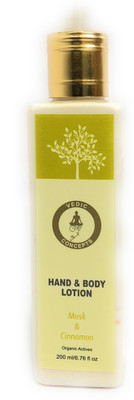 

Vedic Concepts Organic Hand & Body Lotion (Musk & Cinnamon)(200 ml)