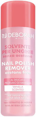

Deborah Milano NE REMOVER - VANILLA SCENTED - ACETONE FREE(120 ml)