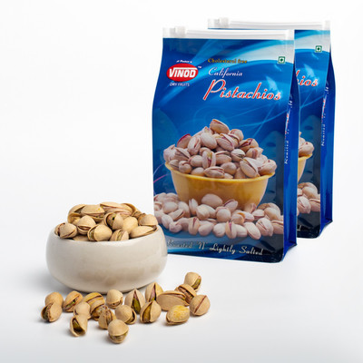 Vinod California Pistachios(750 g, Pouch)