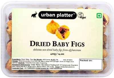 

Urban Platter Dried Baby Figs, 400g Figs(400 g, Box)