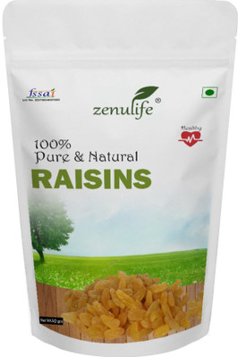

Zenulife Premium Seedless Green Raisins (50 g, Pouch) Raisins(50 g, Pouch)