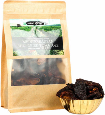 

Urban Platter Sun Dried Mediterranean Tomatoes, 300g / 10.5oz [All Natural, Lightly Salted, Great for Antipasto] Sun Dried Tomatoes(300 g, Pouch)