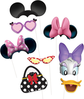 

Funcart Minnie Mouse Photo Booth Board(Party, Birthday)