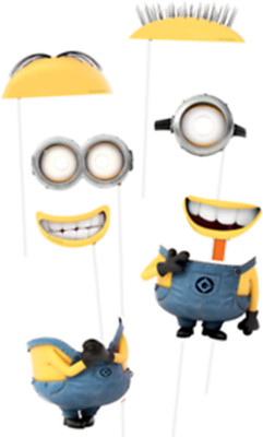 

Funcart Minions Photo Booth Board(Party, Birthday)
